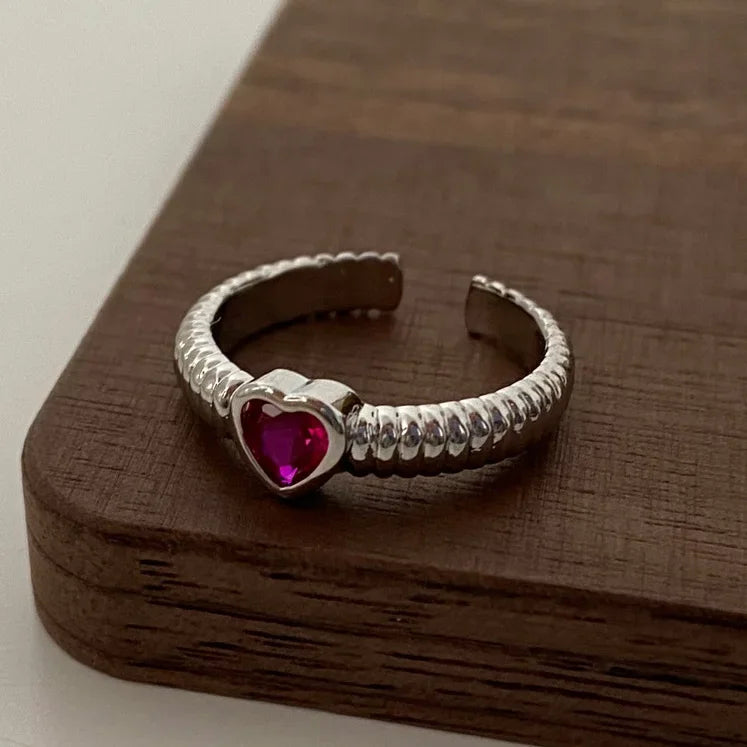 Pierścionek Crystal-Pierścionek-Bijoume.pl-Srebrny - model 2-Uniwersalny-Bijoume.pl