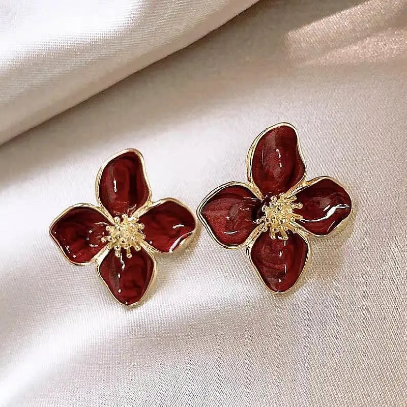 Kolczyki Hibiscus-Kolczyki-Bijoume.pl